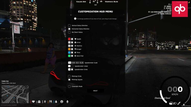 Fivem Hud Qbcore Script Fivem Hud Qbcore Script