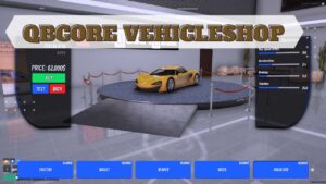 the free QBcoreqbcore vehicleshop on GitHub, featuring QB-VehicleShop v3. Discover a leak-free QBcore dealership script, troubleshooting