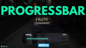 Transform your Fivem experience with the Progressbar Fivem Script. Elevate engage players with dynamic progress tracking, and enjoy seamless customization.