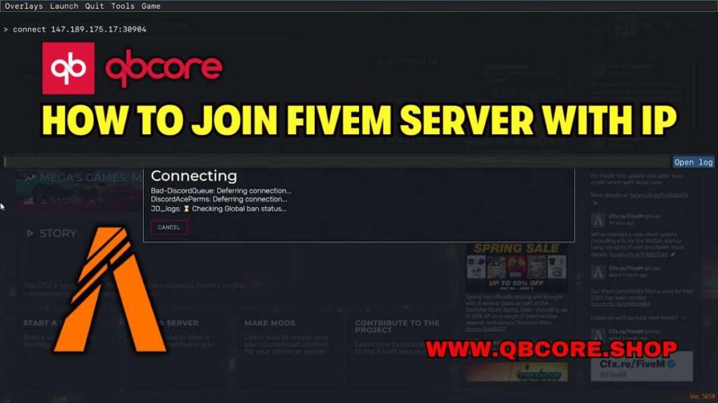 Discover the ultimate guide How To Join FiveM Server with IP. Step-by-step instructions for seamless connections. Learn now!