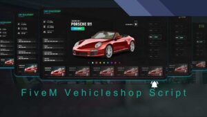 fivem vehicleshop script