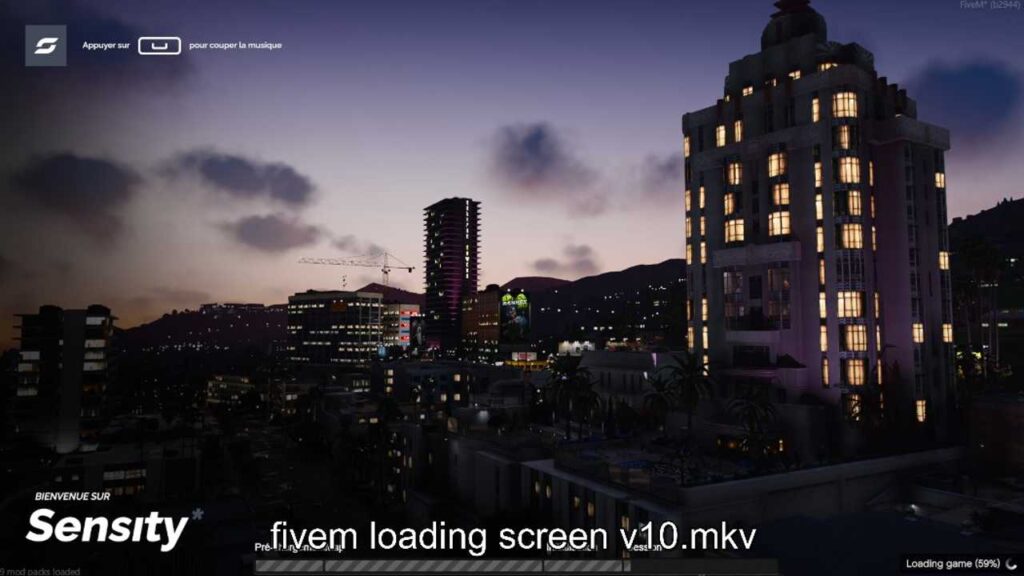fivem loading screen v10 - QBCore Script
