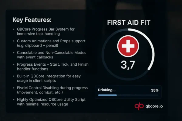 New QBCore Progressbar